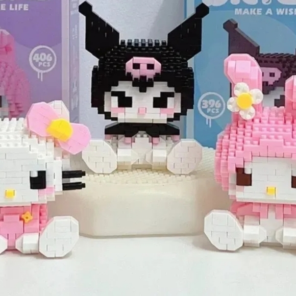 Kuromi Interlocking Bricks Set DIY - Picture 13 of 14